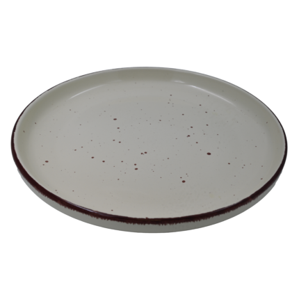 Πιάτο φαγητού πορσελάνη "Τόκυο" - ΜΠΕΖ / 27cm 24τμχ/κιβ