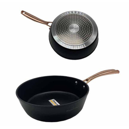 ΤΗΓΑΝΙ ΒΑΘΥ ΑΝΤΙΚΟΛΛΗΤΙΚΟ HARPER Νο28 ΜΕ ΜΕΤΑΛΛΙΚΗ ΛΑΒΗ