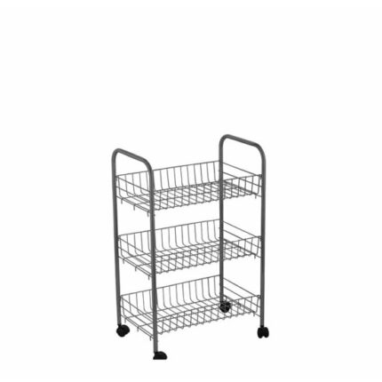 ΡΑΦΙΕΡΑ (ΤΡΟΛΕΙ) ΤΡΟΧΗΛΑΤΗ ΜΑΥΡΗ 3 ΘΕΣΕΩΝ