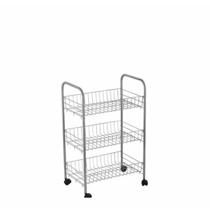 ΡΑΦΙΕΡΑ (ΤΡΟΛΕΙ) ΤΡΟΧΗΛΑΤΗ ΓΚΡΙ 3 ΘΕΣΕΩΝ