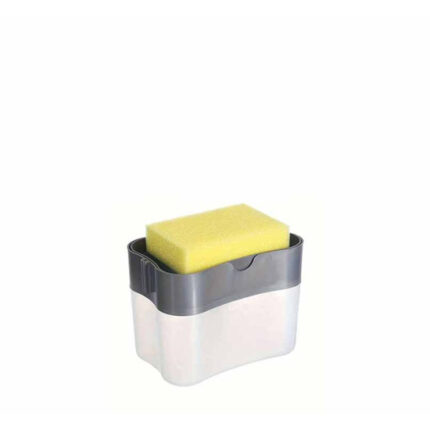 ΔΟΧΕΙΟ ΠΛΑΣΤΙΚΟ ΜΕ ΑΝΤΛΙΑ ΥΓΡΟΥ ΣΑΠΟΥΝΙΟΥ ΚΑΙ ΣΦΟΥΓΓΑΡΙ