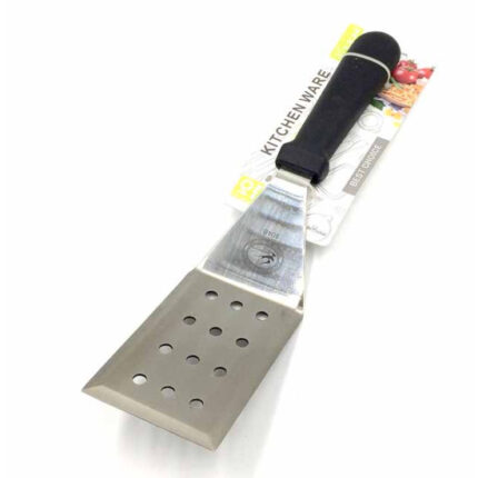 ΣΠΑΤΟΥΛΑ ΜΕ ΤΡΥΠΕΣ INOX ΜΕ ΠΛΑΣΤΙΚΗ ΛΑΒΗ